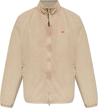 Diesel J-Corse Jacket - Heren - Zomerjassen - Beige - 3XL - Katoen - Jassen