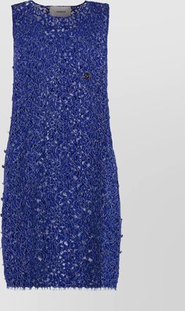 Coperni floral lace dress