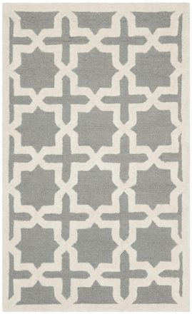 Safavieh Alfombra lana grigio/neutrale 122 x 183 cm