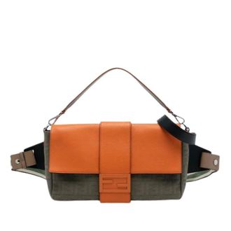 Fendi Pre-owned Satchel - Dames - Vintage Heuptassen - Veelkleurig - ONE Size - Leer - Vintage