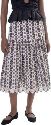 Area Stars Womens Riya Skirt In Circle Print