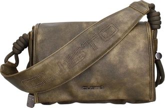 Custo Barcelona Alcanar-S Schoudertas - Dames - Tassen - Groen - Maat: ONE Size Leer