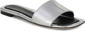 Vince Valeria Slide Sandal in Silver at Nordstrom, Size 5.5