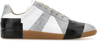 Maison Margiela Multicolor Suede And Leather Replica Sneakers
