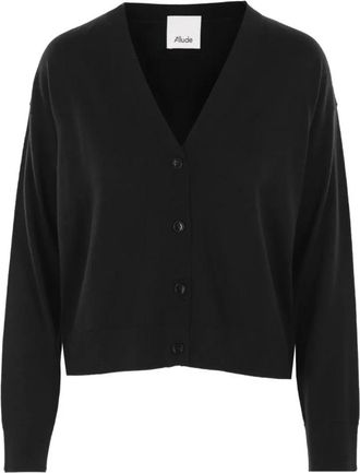 Allude Gezellige Turtleneck Sweater - Dames - Vesten - Zwart - L - Truien & Vesten