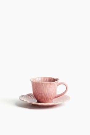 H&M Espressotasse und Untertasse - Pink