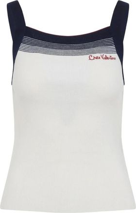 Valentino Sleeveless Tops, female, Beige, S, Stylish TOP for Fashion Lovers