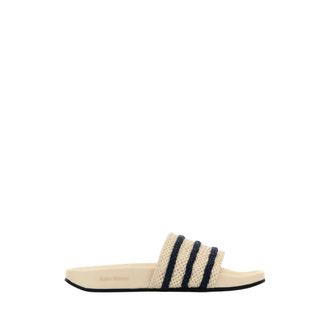 adidas Adilette Slide - Heren - Badpakken - Wit - 39 EU - Leer - Fitness