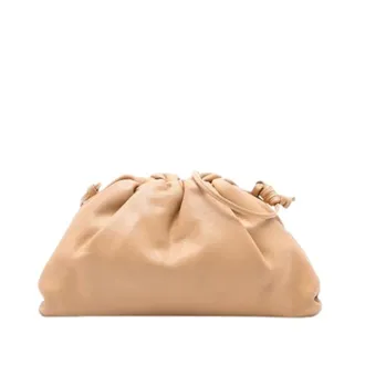 Bottega Veneta Pre-owned Clutches, female, Brown, Size: ONE SIZE Pre-owned The Mini Pouch