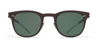 Mykita Callum Polarized 149 Mens Sunglasses Brown Size 47