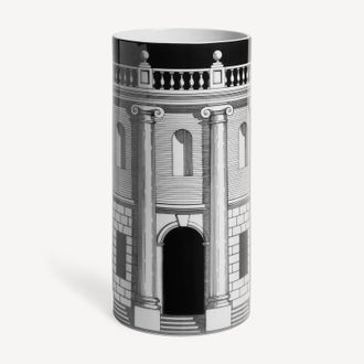 Fornasetti Vaso Medio Casa Con Columnas