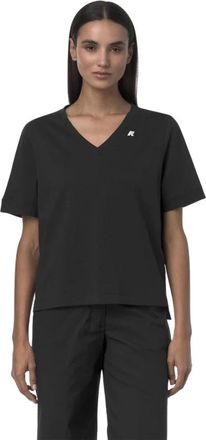 K-Way Donna, Top, Nero, S, new