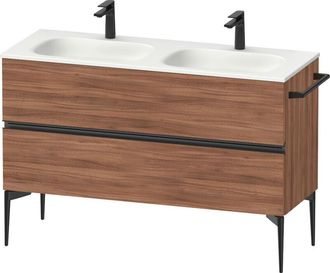 Duravit Duravit - Sivida Mueble Bajo Lavabo, 2 Cajones, Tirador Diamante