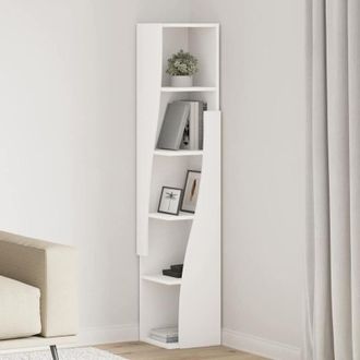 vidaXL vidaXL Mobile angolare 27,5x27x140cm Legno multistrato