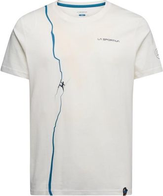 La Sportiva Route T-Shirt f&uuml;r Herren | wei&szlig;/grau