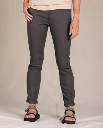 Toad & Co Earthworks 5 Pocket Skinny Pant In Soot