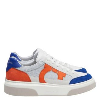 Ferragamo Cassina Gancini Low-Top Sneakers, Size 9