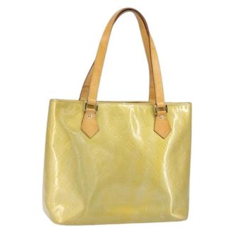 Louis Vuitton Pre-owned Tote Bags, female, Green, Size: ONE SIZE Pre-owned Vintage Patent Leather Hand Bag