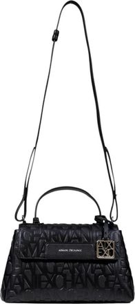 A|X Armani Exchange Top Handle Bag - Dames - Schoudertassen - Zwart - ONE Size - Polyester - Tassen