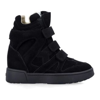Isabel Marant Schoenen, Dames, Zwart, 39 EU, Nylon, IM3 Sneakers