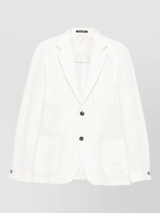 Emporio Armani single breasted jacket long sleeve lapel