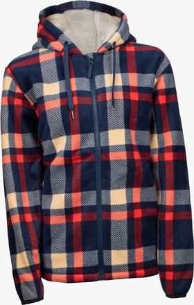 Hard Yakka CHECK ZOODIE Dames Sweatshirt Blauw
