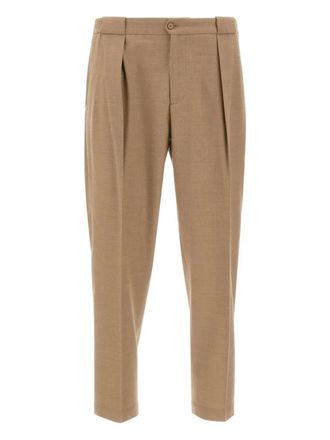 BRIGLIA 1949 Portobellos pleated trousers - Toni neutri