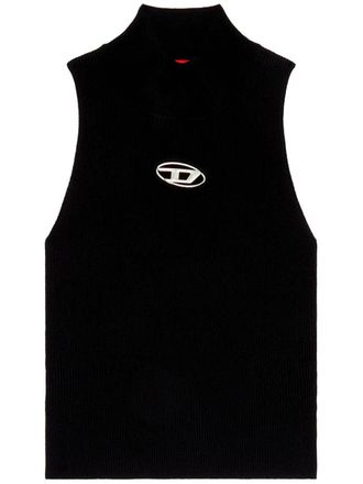 ★DIESEL★ Twillit Sleeveless T-Shirt Black A173200PHAL9XXA Diesel T-Lifty-D logo-embroidered Tank Top | Black | FARFETCH JO