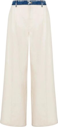 Moschino Mujer, Pantalones, Blanco, Talla: 2XS