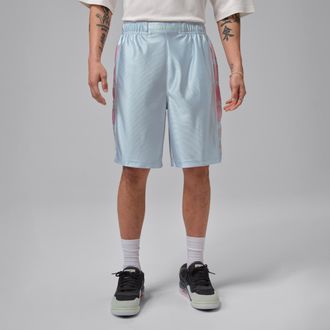 Nike Jordan Mens Jordan Brooklyn Cat Scratch Shorts in Blue | HV0560-472