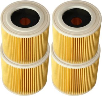 OEM Juego De 4 Filtros Para Accesorios De La M&aacute;quina De Vapor K&auml;rcher Wd3