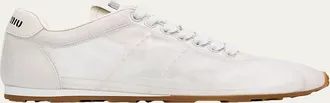 Miu Miu Mesh Retro Runner Sneakers