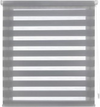 Purline Purline - Tenda A Rullo Bicolore Notte E Giorno Velindus107x180gris - 6,3x7,7x117 Cm