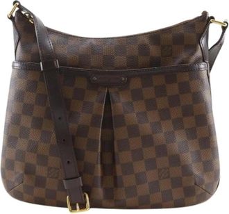 Louis Vuitton Pre-owned Damier Canvas Shoulder Bag - Dames - Vintage Schoudertas - Bruin - ONE Size - Vintage