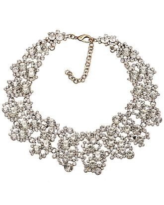 Eyecandy LA Eye Candy La Amanda Glass Statement Necklace