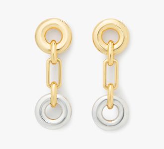 Kate Spade New York Interlock Linear Earrings
