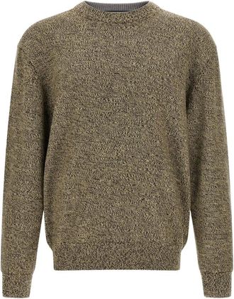 Jacquemus La Maille Moulin Sweater - Heren - Ronde hals truien - Veelkleurig - L - Wol - Truien & Vesten