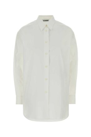 Jil Sander White Relaxed Solid Shirt