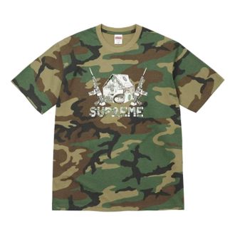 SUPREME SS26 Origami T-Shirt Woodland Camo SUP-SS26-160-CAM