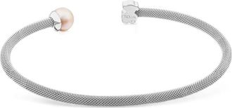 Tous Bracciale con perle - Argento