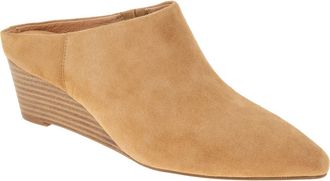 André Assous Wyatt Wedge Mule in Biscuit at Nordstrom, Size 8.5