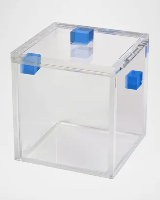 Tizo Design Clear Lucite Ice Bucket with Lid