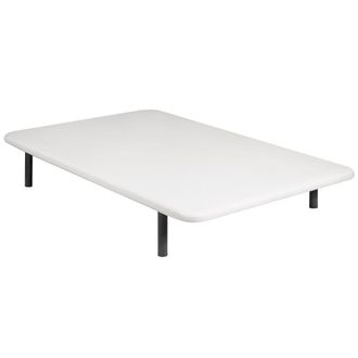 Royal Sleep Base tapizada blanca 80x200 montaje y retirada incluida