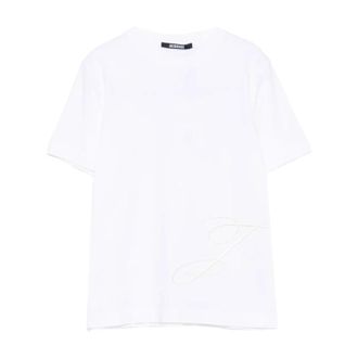 Jacquemus Mujer, Camisetas, Blanco, Talla: L