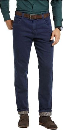 Meyer Diego Chino - Heren - Chinos - Blauw - W30 - Katoen - Broeken