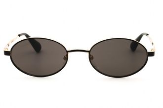 Max & Co. MO0093 Oval Metal Sunglasses - Black