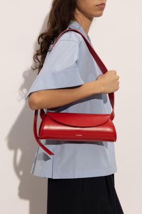 Jil Sander Shoulder Bag, Womens, Red