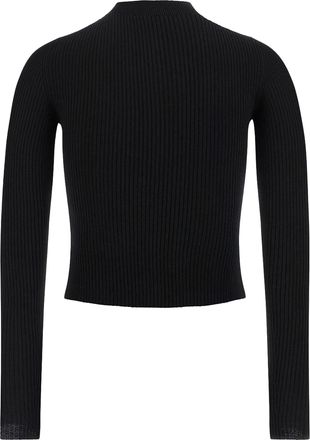 Diesel Womens Wool Jumper M-Olina Black Jumpers Sweater