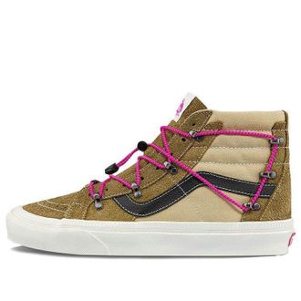 Vans Unisex SK8-HI Echo DX Sneakers Brown VN0A7Q5OB75