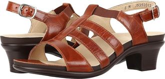 SAS Allegro Womens Shoes Chestnut : 6.5 WW - Double Wide (D), Leather